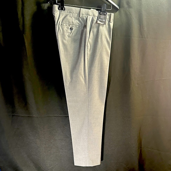 Murano Light Gray Dress Pants for Men - Picture 1 of 7